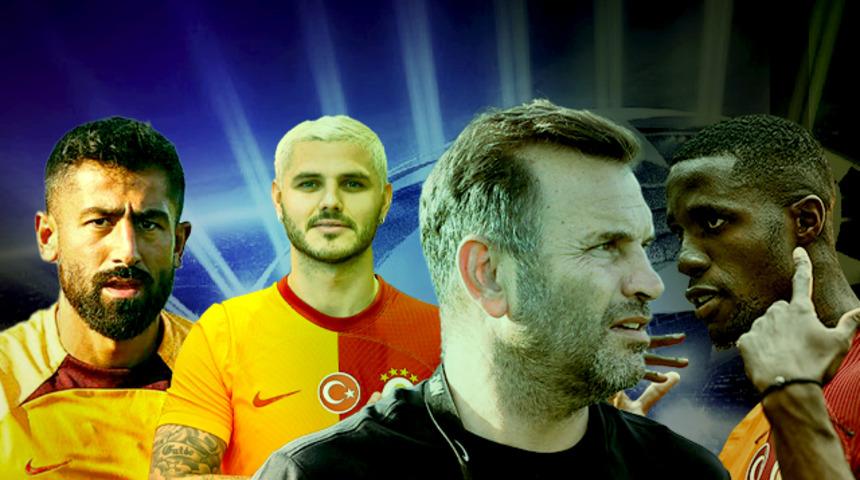 Son dakika: Galatasaray'ın yeni UEFA kadrosu belli oldu! Mauro Icardi ve Wilfried Zaha...