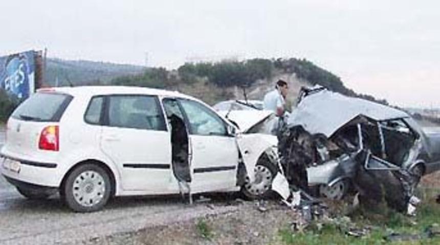 Seydişehir'de trafik kazası: 1 ölü, 2 yaralı