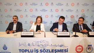 İBB ile DİSK toplu iş sözleşmesi imzalandı... 42 yıl sonra bir ilk!