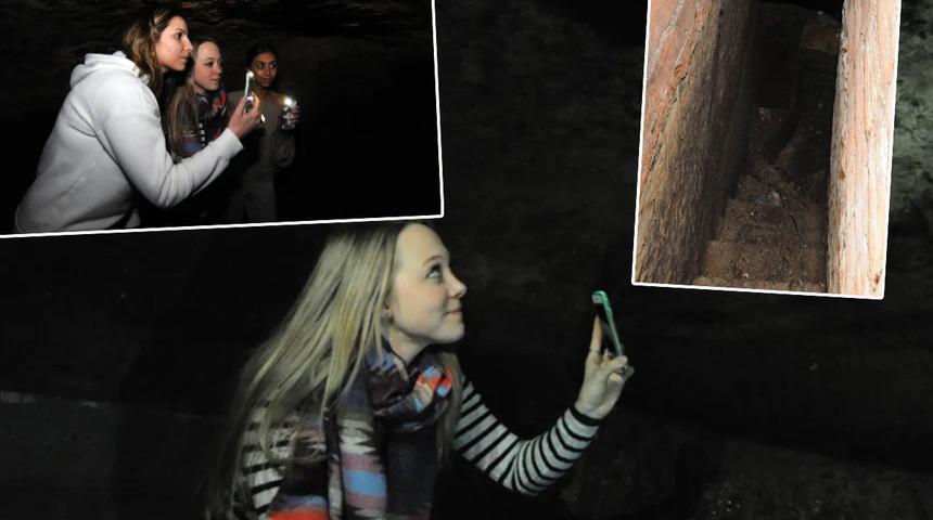 Evlerinin altından asırlık gizli mağara çıktı! “Gördüğümüzde gerçekten çok heyecanlandık”