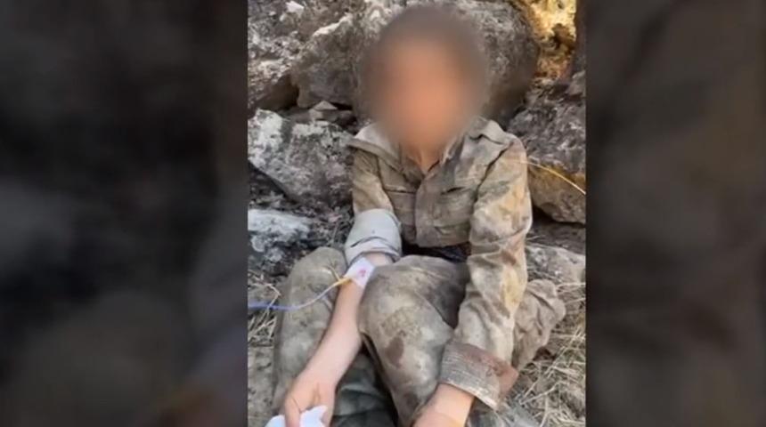 Görüntüleri bakanlık paylaştı! Kadın teröristten 'mehmetçik' sözleri: Ben çok etkilendim