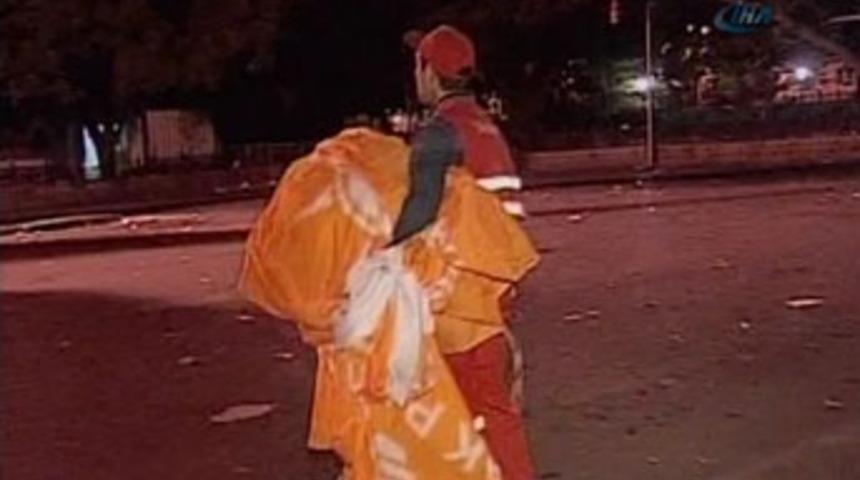 Ankara'da silahlı "bayrak asma" kavgası
