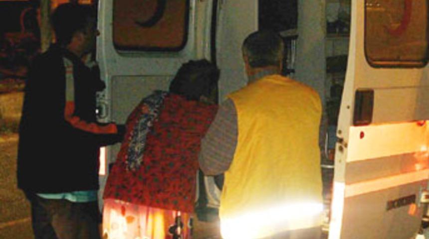 Akli dengesi bozuk kadına meydan dayağı