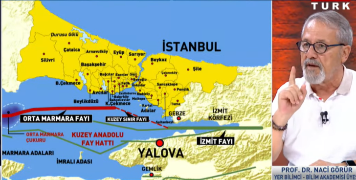 Naci Görür'den İstanbul depremi uyarısı: 2,5 milyon insan ölümle burun buruna kalır