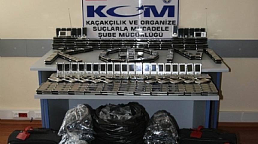 Niğde'de telefon ka&ccedil;ak&ccedil;ılığına darbe