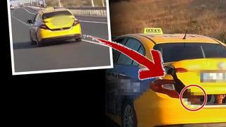 TEM’de ilginç yolculuk... Görenleri hayrete düşürdü! 