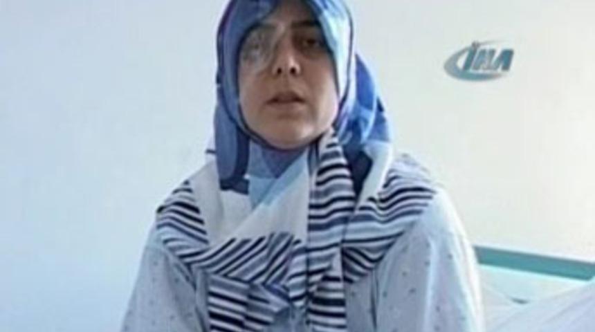 Patlayan soda şişesi g&ouml;z&uuml;n&uuml; k&ouml;r etti