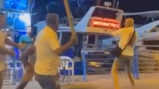 1 kişiye 6 kişi saldırmıştı! Görüntülerdeki turist boksör çıktı... Kavgada 'ahlaksız teklif' iddiası