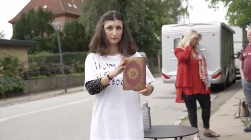Alçak eylemlere bir yenisi daha eklendi! Kopenhag'da Kur'an-ı Kerim'e çirkin saldırı