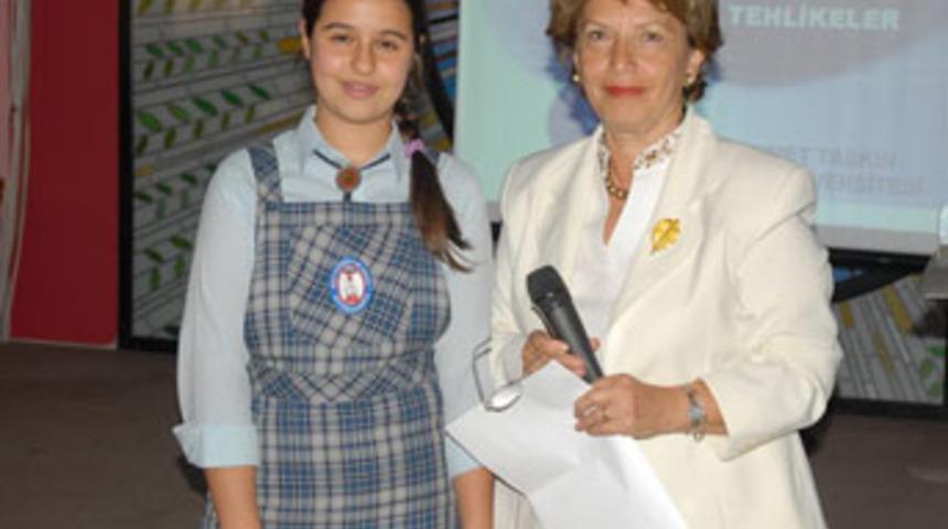 &Ccedil;evreye duyarlı &ccedil;ocuklara &ouml;d&uuml;l