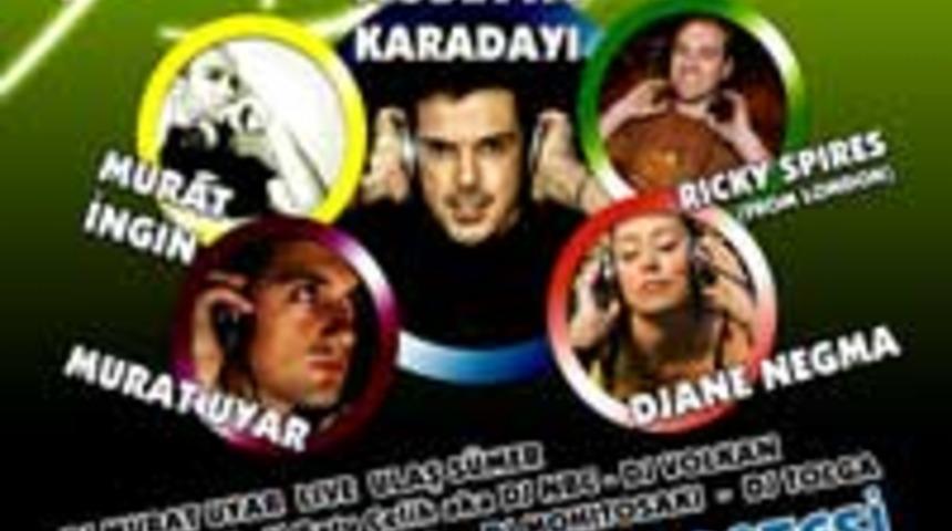 En pop&uuml;ler DJ'ler performans sergileyecek