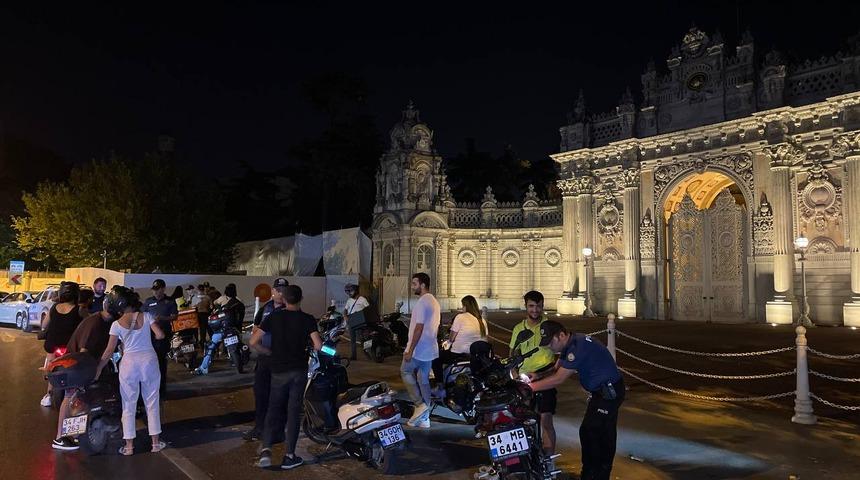 İstanbul polisinden motosikletlilere yönelik sabit yol uygulaması