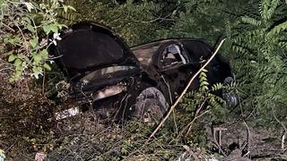 Karabük'te yol kenarına devrilen otomobildeki 3 kişi yaralandı