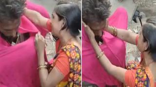 10 yıldır kayıp olan eşini tesadüfen gördü! Hastane bahçesinde dilencilik yaparken buldu... Gözyaşlarına hakim olamadı