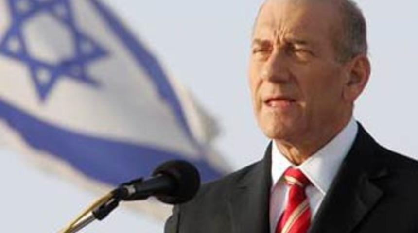 Olmert istifa etti