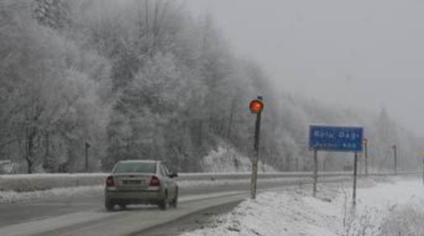 Bolu Dağı'nda yoğun sis
