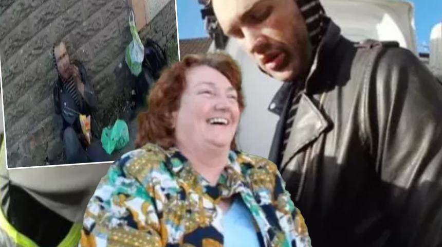 Kan donduran görüntüler! Üç çocuk annesi kadını öldüresiye dövüp kafasını kesti... Bir köşede şeker yiyip polisleri bekledi