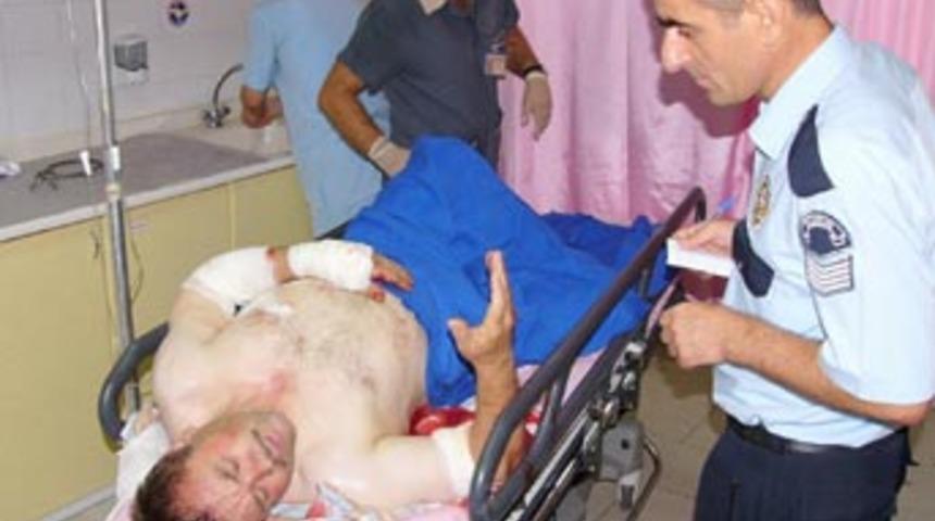 Samsun'da deli dehşeti