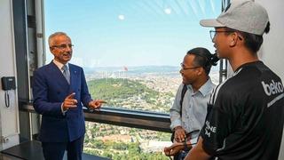 Çamlıca Kulesi’ne ziyaretçi akını