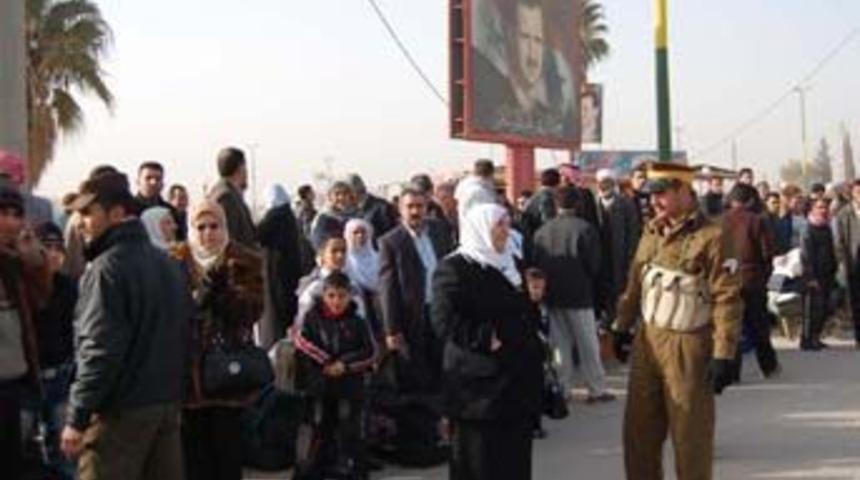 Sınırda bayram heyecanı