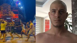 Görüntüler sosyal medyada gündem oldu! 'Demir eğdiler vücudumda' 6 kişi tarafından dövülen gurbetçi anlattı: Anam yaşında kadın...