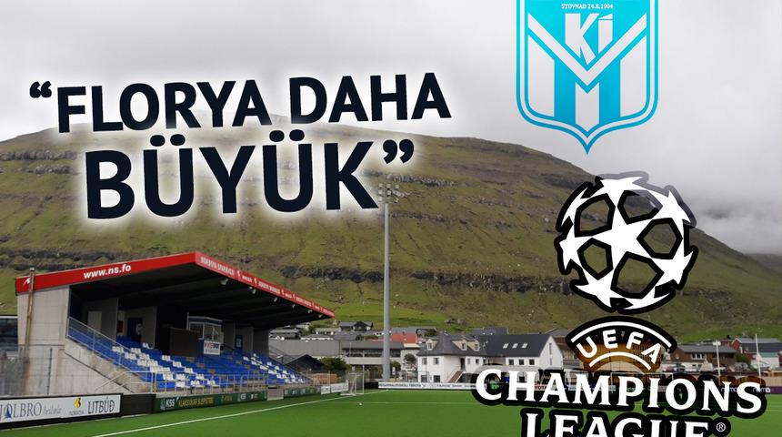 Galatasaray'ın Şampiyonlar Ligi play-off turu muhtemel rakibi Klaksvik'in stadının görüntüsü gündem oldu! "Florya daha büyük"