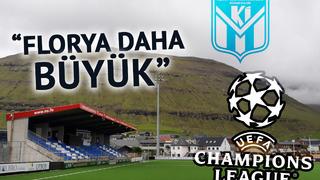 Galatasaray'ın Şampiyonlar Ligi play-off turu muhtemel rakibi Klaksvik'in stadının görüntüsü gündem oldu! Florya daha büyük