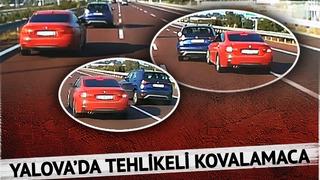 Dolandırıcısına trafikte seyir halindeyken rastladı! Yalova'da aksiyon filmlerini aratmayan görüntüler: Kaza yaptırarak kurtulmak istiyorlar