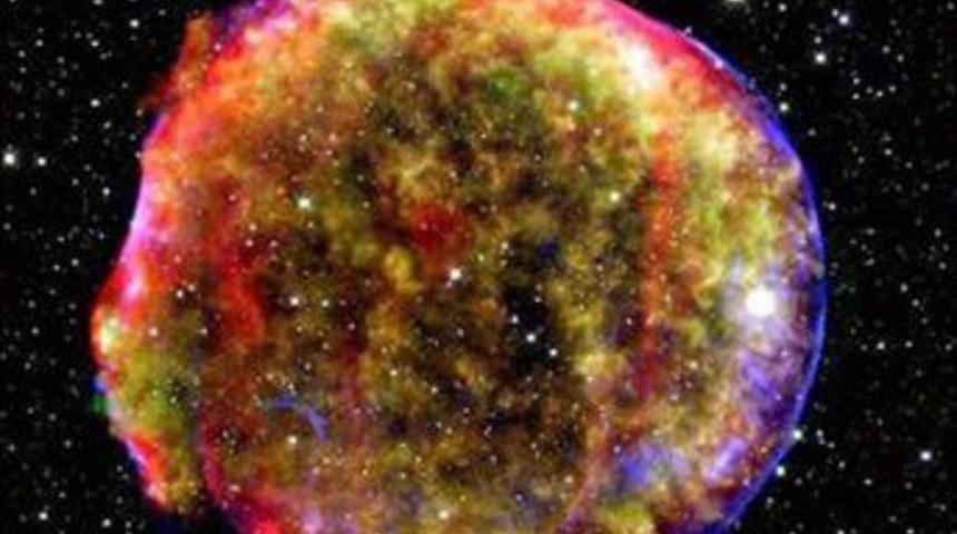 Tarihi s&uuml;pernovanın "Yankısı" 436 yıl sonra geldi