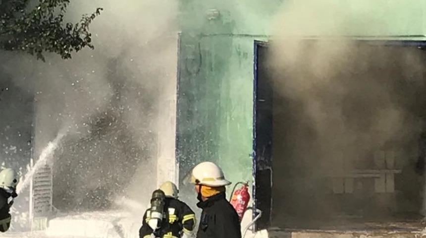 Bolu'da elektrik trafosunda çıkan yangın söndürüldü