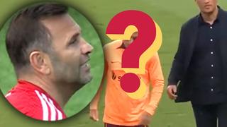 Olimpija Ljubljana maçın saatler kala moraller alt üst oldu! Lucas Torreira antrenmanı yarıda bıraktı, sahayı doktorla birlikte terk etti