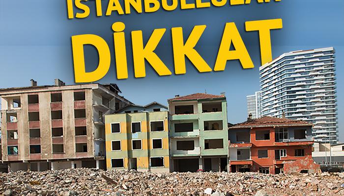 Bakanlık ansızın kapınızı çalabilir! İstanbul’a ‘deprem’ ayarı: O binalarda oturanları iki ihtimal bekliyor