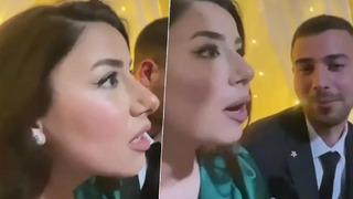 Söz törenleri kalabalık olduğu için gelin ve damat isteme anını göremedi! “Beni verdiler farkında mısın?”