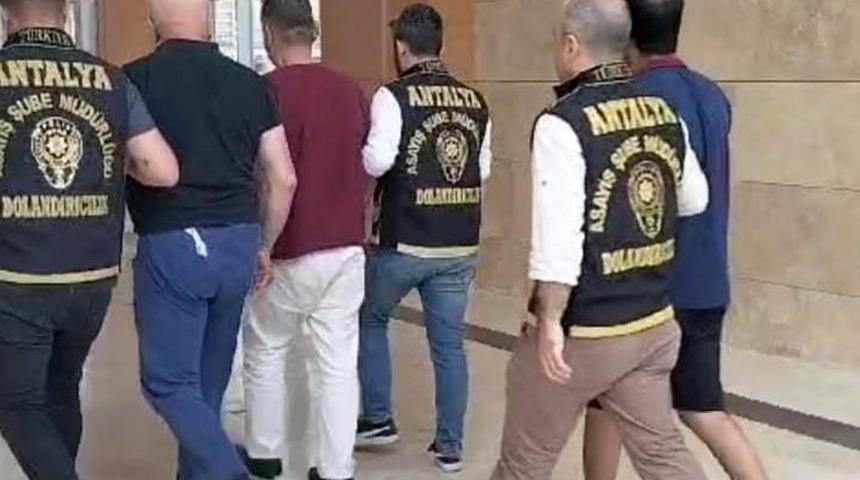 Antalya'da dudak uçuklatan vurgun! 6 şüpheli yakalandı