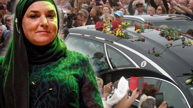 İrlandalı ünlü şarkıcı Sinead O'Connor İslami usullere uygun şekilde toprağa verildi