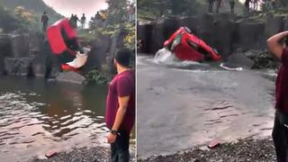 Manzaranın tadını çıkartmak için gelmişlerdi! Korkunç kazaya tanıklık etmek zorunda kaldılar