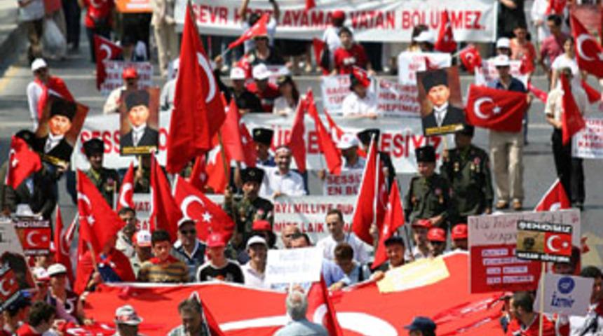 Ter&ouml;re karşı  "sessiz y&uuml;r&uuml;y&uuml;ş"