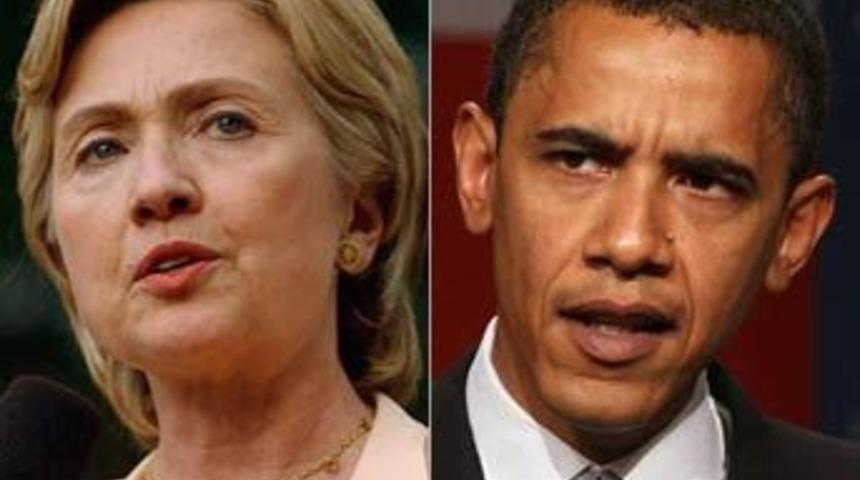 İki eyalette Clinton, bir eyalette Obama kazandı