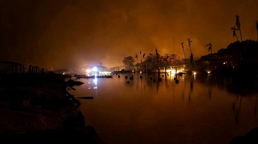 ABD'nin Hawaii adalarında orman yangını: 6 ölü!