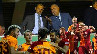 Olimpija Ljubljana-Galatasaray maçını tribünden izledi temsilcimize hayran kaldı! UFEA Başkanı Ceferin'den Sarı-Kırmızılılar'a büyük övgü