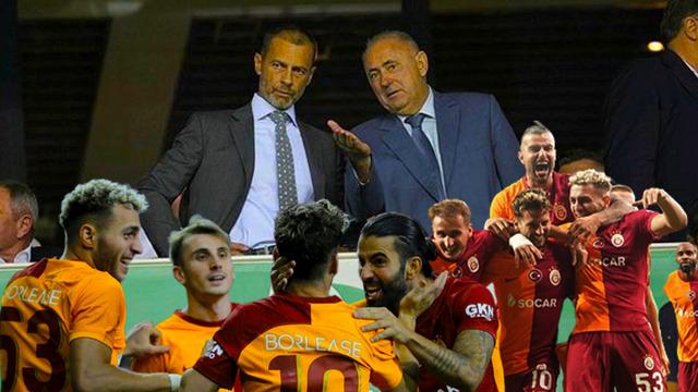 Olimpija Ljubljana-Galatasaray maçını tribünden izledi temsilcimize hayran kaldı! UFEA Başkanı Ceferin'den Sarı-Kırmızılılar'a büyük övgü
