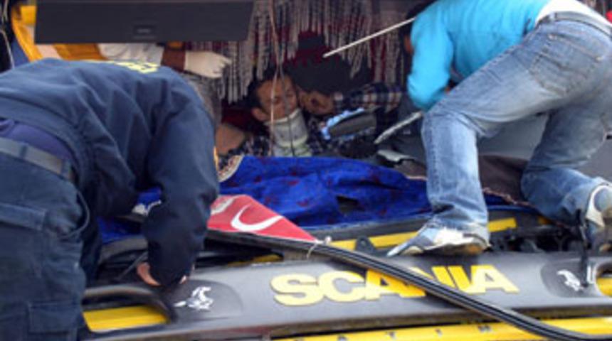 Kırmızı ışıkta dehşet