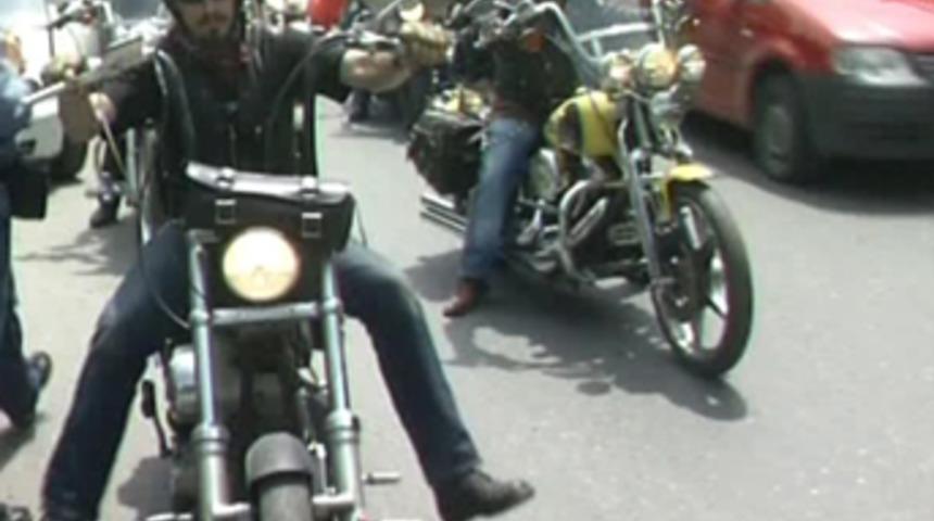Harley tutkunları Avrupa turuna başladı