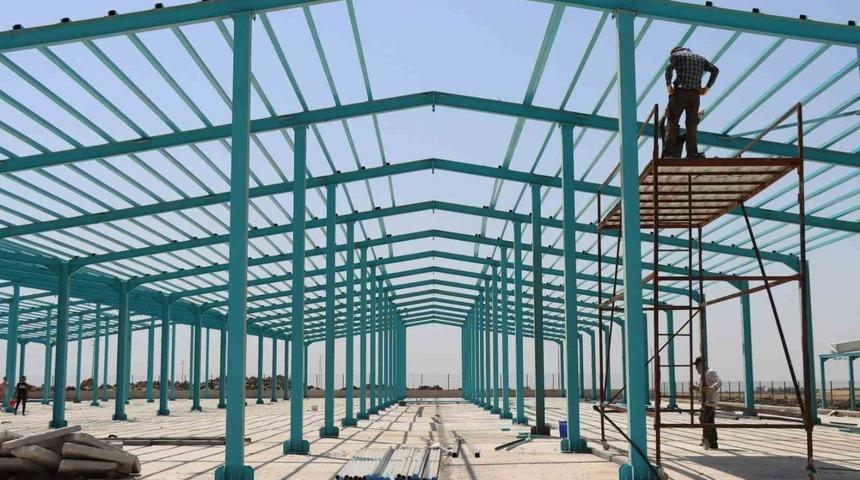 Şanlıurfa Büyükşehir’den Viranşehir’e modern hayvan pazarı