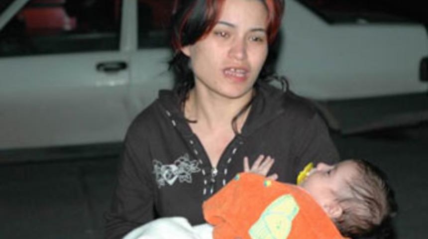 Terk edilen koca, baldızının bebeğini ka&ccedil;ırdı