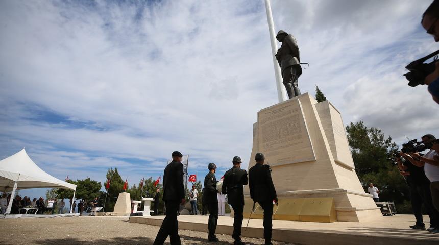 Tarihi Gelibolu Yarımadası'nda Anafartalar Zaferi'nin 108. yıl dönümü töreni düzenlendi