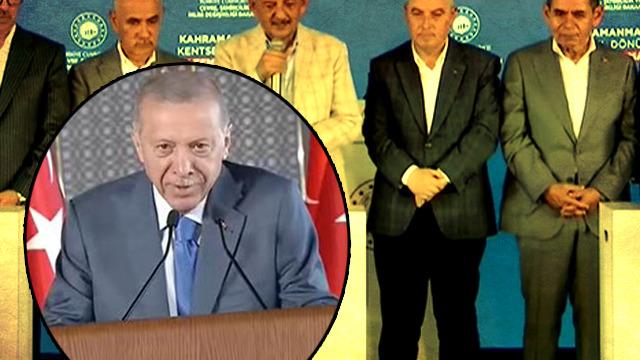 SON DAKİKA |  Kahramanmaraş'taki temel atma törenine damga vurdu! Galatasaray'a teşekkür etti, çağrı yaptı: Bu kadar tribünlerden paralar geliyor