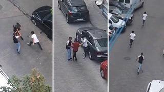 İstanbul'un göbeğinde güpegündüz silahlı gasp dehşeti! Korku dolu anlar kamerada