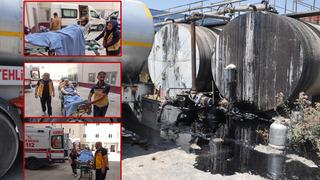 Kars'ta feci kaza! 150 derece sıcaklıktaki zifti tahliye ediyorlardı: Bir anda hortum yerinden çıkınca...