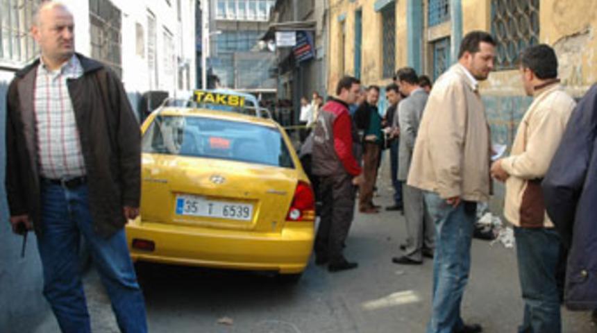 İzmir'de taksici cinayeti